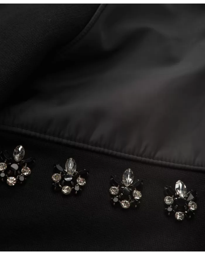 Felpa da donna con dettaglio strass 24WBLDF08400 006987 GEM | BLAUER