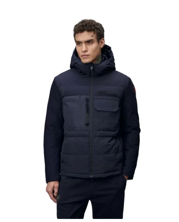 Giubbotto Uomo blu multitasche 24WBLUC02345 006996 HAMLIN | BLAUER Giubbotto Uomo blu multitasche 24WBLUC02345 006996 HAMLIN | BLAUER