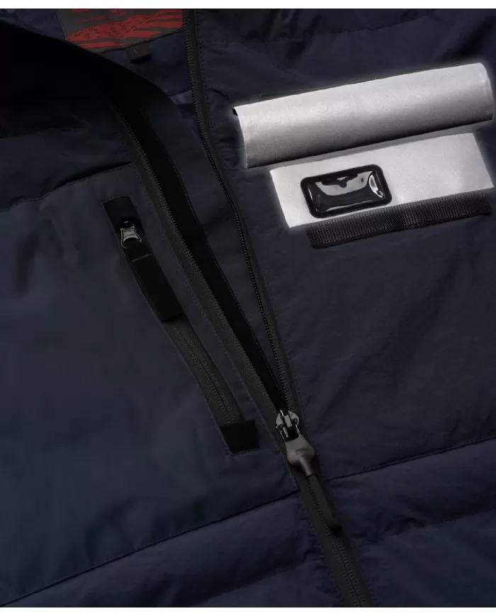 Giubbotto Uomo blu multitasche 24WBLUC02345 006996 HAMLIN | BLAUER