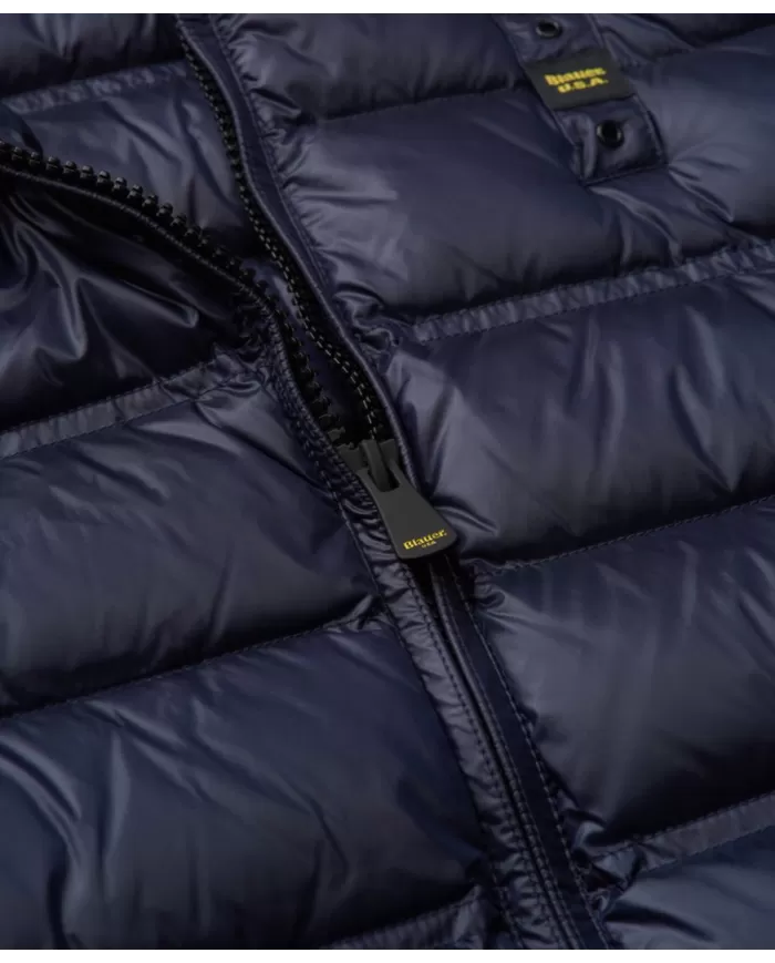 Piumino uomo blu 24WBLUC03062 006719 BELMONT | BLAUER
