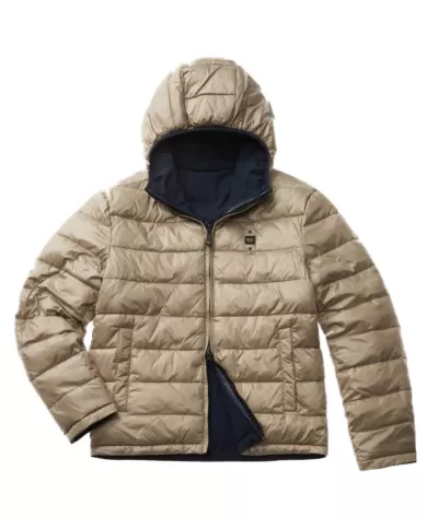 Piumino uomo reversibile blu 24WBLUC06054 005480 BALLARD | BLAUER Piumino uomo reversibile blu 24WBLUC06054 005480 BALLARD | BLAUER