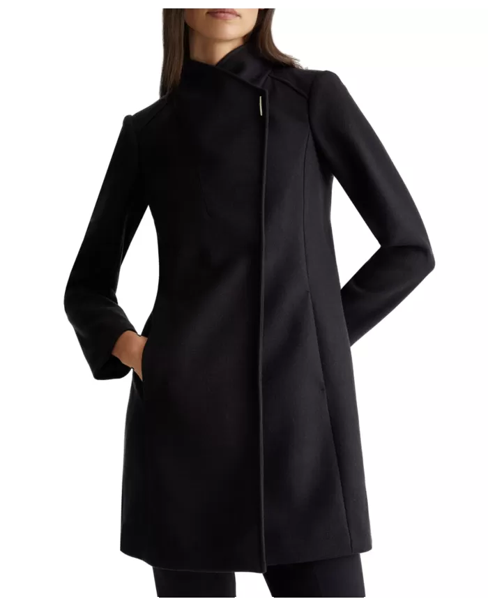 Cappotto donna nero WF4272T4612 | LIU JO Cappotto donna nero WF4272T4612 | LIU JO