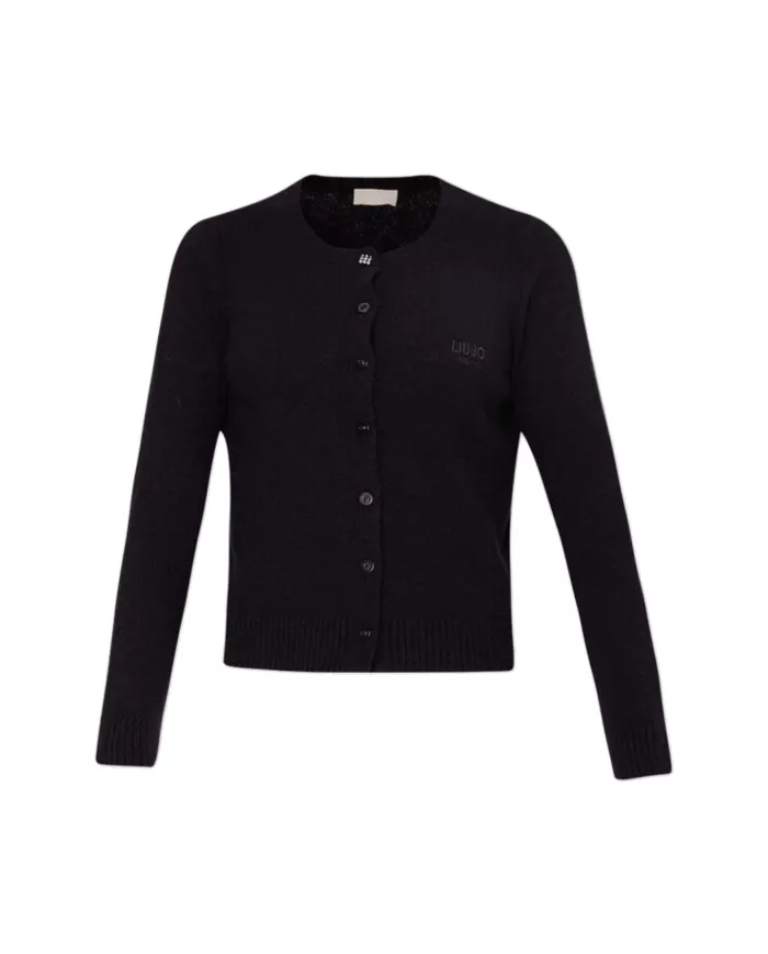 Cardigan donna nero WF4364MA49P| LIU JO Cardigan donna nero WF4364MA49P| LIU JO