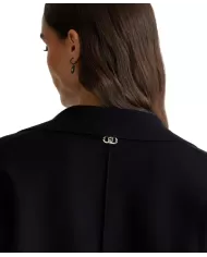 Giacca donna nero logato sul retro WF4424MS99E| LIU JO