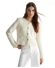 Chanellina bianco lana donna WF4443MS016 | LIU JO