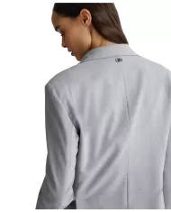 Giacca frozen donna con spacchi sul retro e logo WF4446T2627 | LIU JO