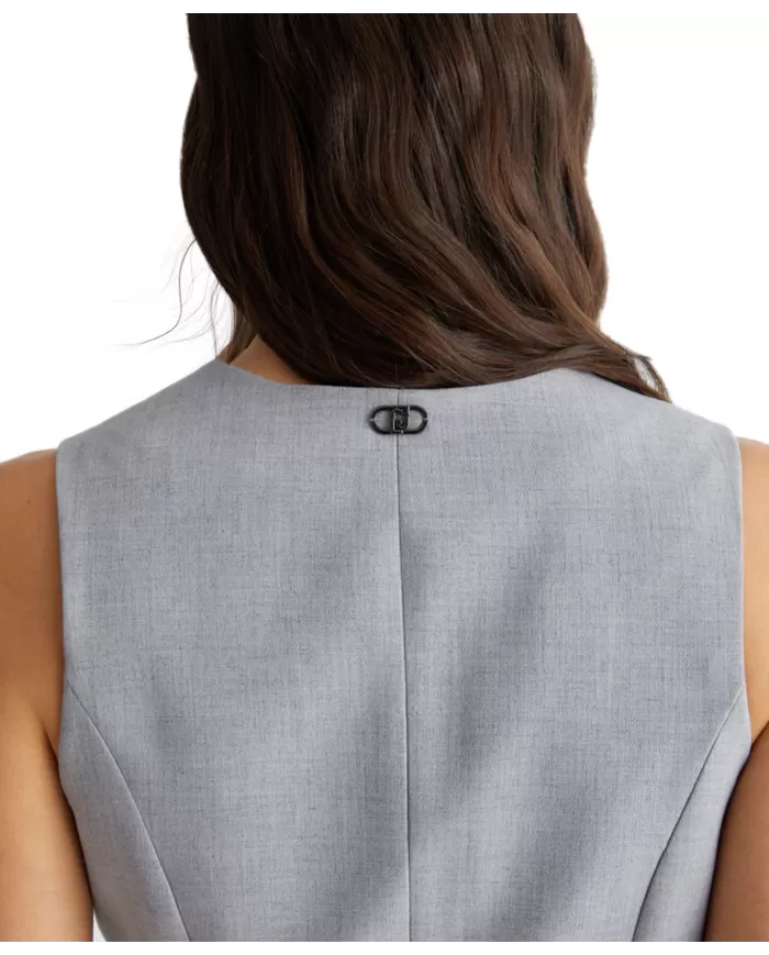 Gilet frozen donna martingal logato in metallo WF4484T2627 | LIU JO