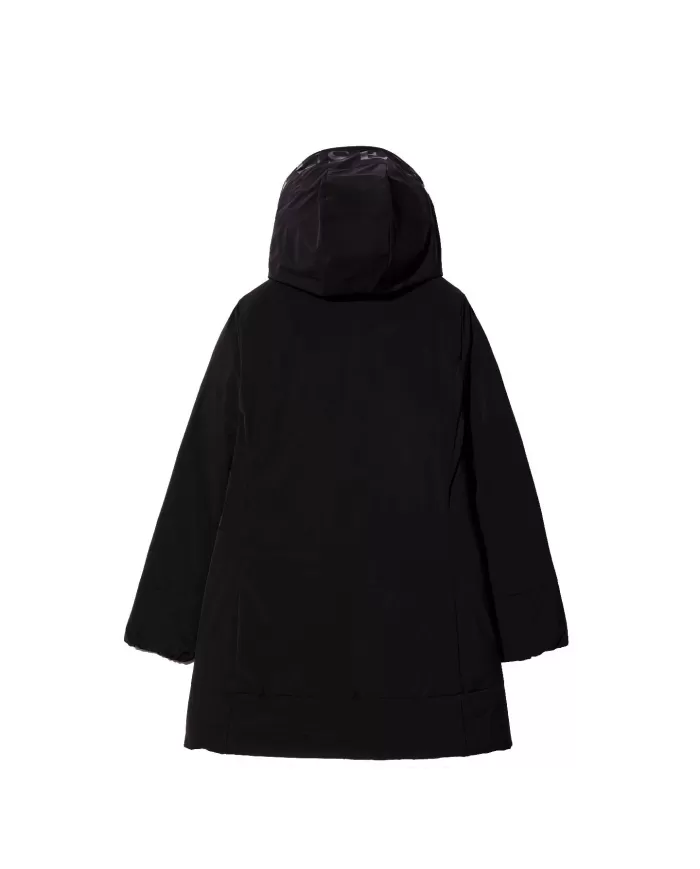 Piumino nero donna reversibile MLW24162 DOTTIE | MUSEUM Piumino nero donna reversibile MLW24162 DOTTIE | MUSEUM