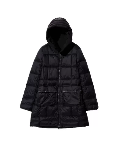 Piumino nero donna reversibile MLW24162 DOTTIE | MUSEUM