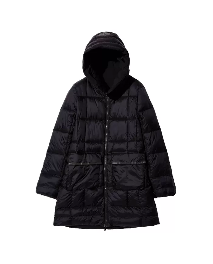 Piumino nero donna reversibile MLW24162 DOTTIE | MUSEUM