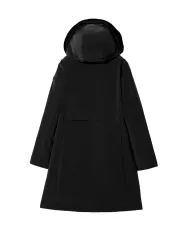 Parka black beauty donna con pelliccia MLW24172 VIVYAN | MUSEUM