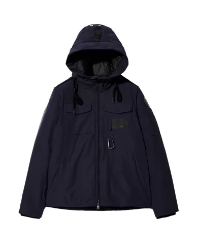 Giubbotto uomo stile parka twilight blue MMW24026 ETHAN | MUSEUM Giubbotto uomo stile parka twilight blue MMW24026 ETHAN | MUSEUM