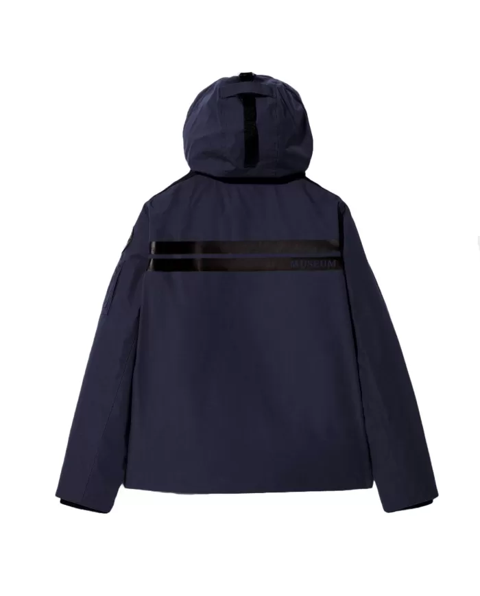 Giubbotto uomo stile parka twilight blue MMW24026 ETHAN | MUSEUM Giubbotto uomo stile parka twilight blue MMW24026 ETHAN | MUSEUM