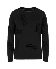 Maglia donna nera 6DYM1A YMP7Z| ARMANI EXCHANGE