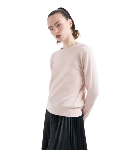 Maglia donna rosa in misto lana 6DYM1J YME3Z | ARMANI EXCHANGE Maglia donna rosa in misto lana 6DYM1J YME3Z | ARMANI EXCHANGE