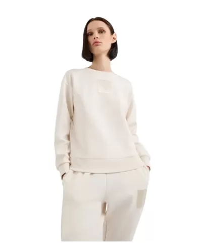 Felpa donna panna 6DYM68 YJEGZ | ARMANI EXCHANGE Felpa donna panna 6DYM68 YJEGZ | ARMANI EXCHANGE