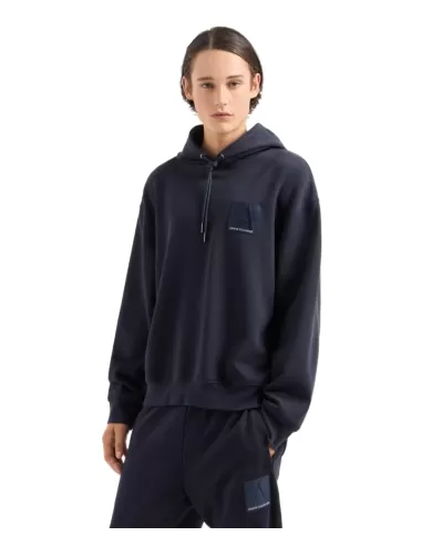 Felpa uomo navy 6DZMJB ZJNKZ | ARMANI EXCHANGE