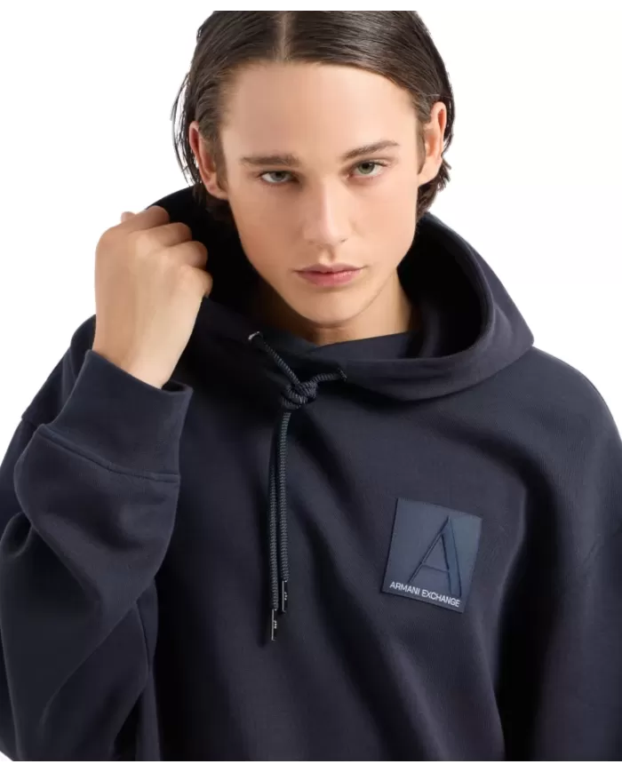 Felpa uomo navy 6DZMJB ZJNKZ | ARMANI EXCHANGE