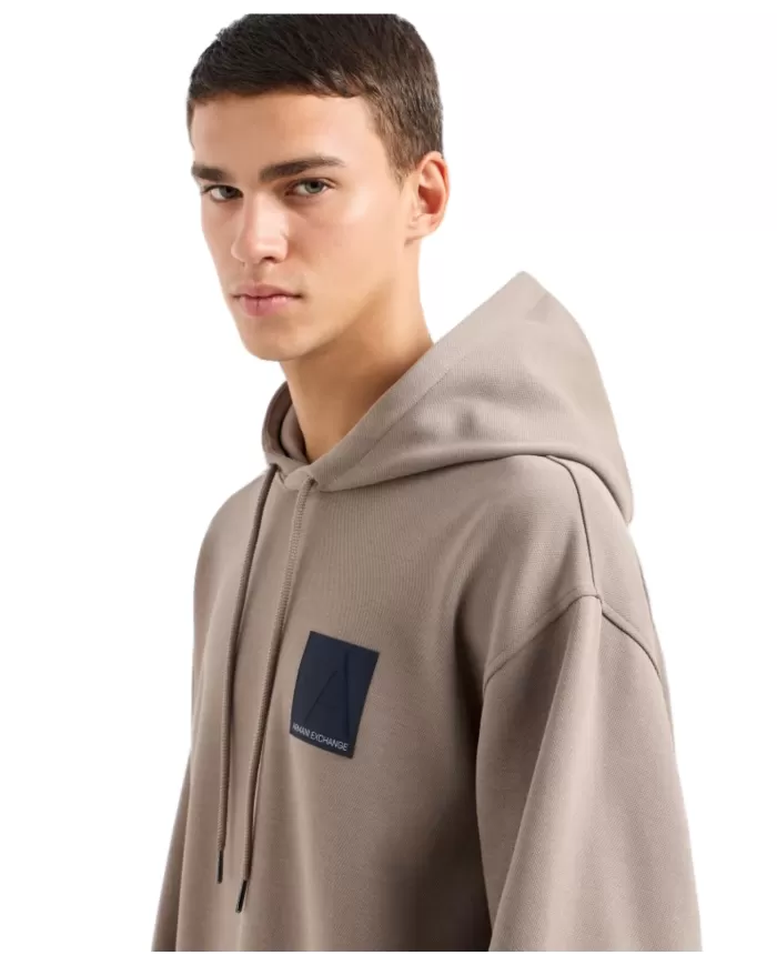 Felpa uomo driftwood 6DZMJB ZJNKZ| ARMANI EXCHANGE