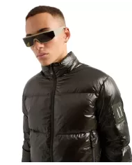 Piumino uomo peat con logo sulla manica 8NZB70 ZNYNZ | ARMANI EXCHANGE