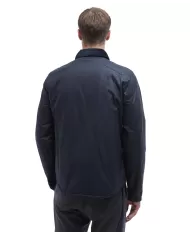 Giacca uomo navy con fodera a fantasia e logo ricamo MWX1106| BARBOUR