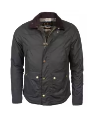 Giacca uomo outw sage con fodera a fantasia e logo MWX1106 | BARBOUR Giacca uomo outw sage con fodera a fantasia e logo MWX1106 | BARBOUR