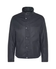 Giacca uomo navy stile biker con logo ricamo MWX2333 | BARBOUR Giacca uomo navy stile biker con logo ricamo MWX2333 | BARBOUR