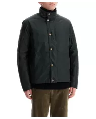 Giacca uomo outw sage stile biker con logo ricamo MWX2333 | BARBOUR