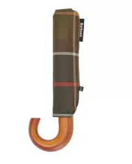 Ombrello uomo con fantasia in tartan logato UAC0201 | BARBOUR