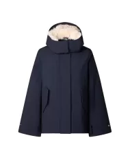 Giubbotto donna blu black svasato D31881W GRIN19 ORIANE| SAVE THE DUCK