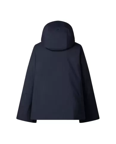 Giubbotto donna blu black svasato D31881W GRIN19 ORIANE| SAVE THE DUCK Giubbotto donna blu black svasato D31881W GRIN19 ORIANE| SAVE THE DUCK