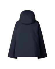 Giubbotto donna blu black svasato D31881W GRIN19 ORIANE| SAVE THE DUCK