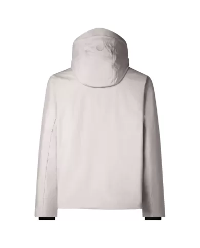 Giubbotto uomo beige con cappuccio D31952 GRIN19 FLYNN| SAVE THE DUCK