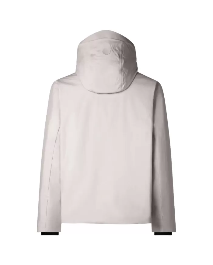 Giubbotto uomo beige con cappuccio D31952 GRIN19 FLYNN| SAVE THE DUCK Giubbotto uomo beige con cappuccio D31952 GRIN19 FLYNN| SAVE THE DUCK