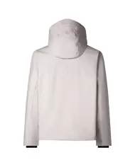 Giubbotto uomo beige con cappuccio D31952 GRIN19 FLYNN| SAVE THE DUCK