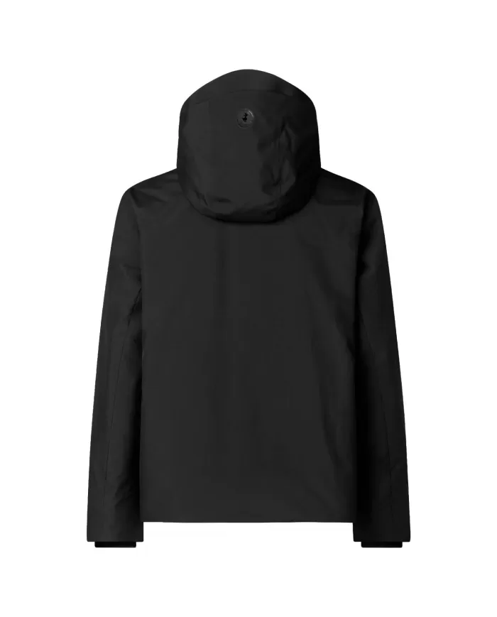 Giubbotto uomo nero con cappuccioD31952 GRIN19 FLYNN | SAVE THE DUCK Giubbotto uomo nero con cappuccioD31952 GRIN19 FLYNN | SAVE THE DUCK