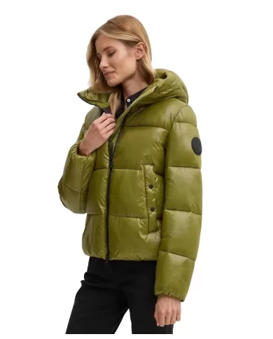 Piumino donna nero a collo alto D31989W LUCK19 BIDDY | SAVE THE DUCK Piumino donna nero a collo alto D31989W LUCK19 BIDDY | SAVE THE DUCK