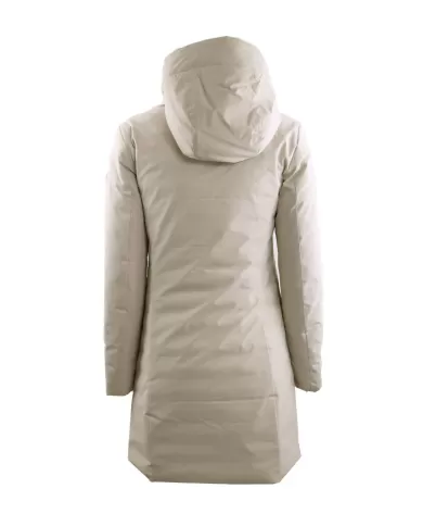 Cappotto parka donna lungo beige D45430W MATT19 LEYLA| SAVE THE DUCK Cappotto parka donna lungo beige D45430W MATT19 LEYLA| SAVE THE DUCK