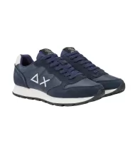 Sneaker uomo navy blue con logo stampato Z44104 TOM CLASSIC | SUN68