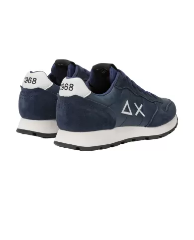 Sneaker uomo navy blue con logo stampato Z44104 TOM CLASSIC | SUN68