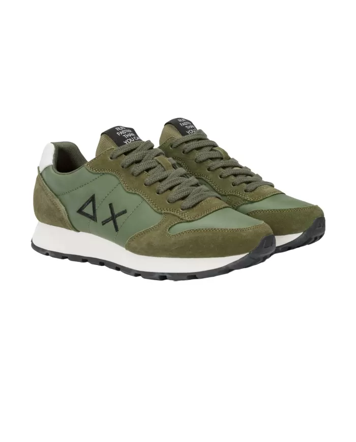Sneaker uomo militare scuro logo stampato Z44104 TOM CLASSIC | SUN68 Sneaker uomo militare scuro logo stampato Z44104 TOM CLASSIC | SUN68