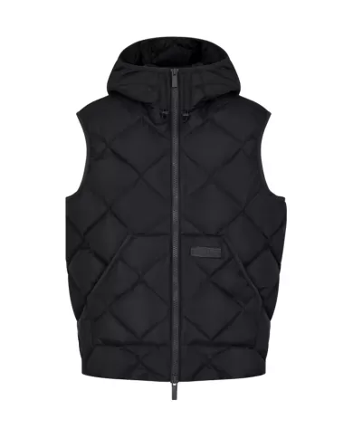 Piumino smanicato uomo nero trapuntato 6DZQ01 ZN4XZ | ARMANI EXCHANGE Piumino smanicato uomo nero trapuntato 6DZQ01 ZN4XZ | ARMANI EXCHANGE