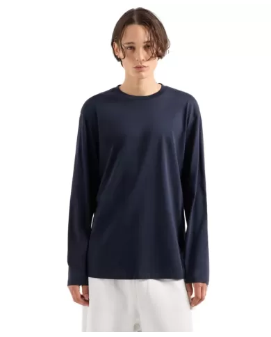 T-shirt uomo navy con maniche lunghe 6DZTJF ZJ9AZ| ARMANI EXCHANGE T-shirt uomo navy con maniche lunghe 6DZTJF ZJ9AZ| ARMANI EXCHANGE
