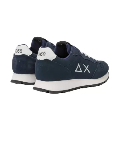 Sneaker uomo navy blue con logo Z44106 TOM SUEDE | SUN68