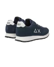 Sneaker uomo navy blue con logo Z44106 TOM SUEDE | SUN68 Sneaker uomo navy blue con logo Z44106 TOM SUEDE | SUN68