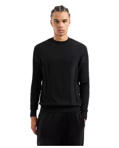 Maglia uomo girocollo nera XM000103 AF10454 | ARMANI EXCHANGE Maglia uomo girocollo nera XM000103 AF10454 | ARMANI EXCHANGE