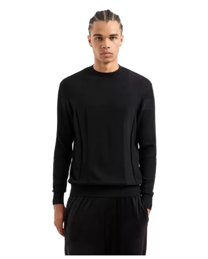 Maglia uomo girocollo nera XM000103 AF10454 | ARMANI EXCHANGE Maglia uomo girocollo nera XM000103 AF10454 | ARMANI EXCHANGE