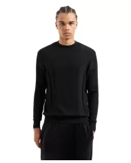 Maglia uomo girocollo nera XM000103 AF10454 | ARMANI EXCHANGE