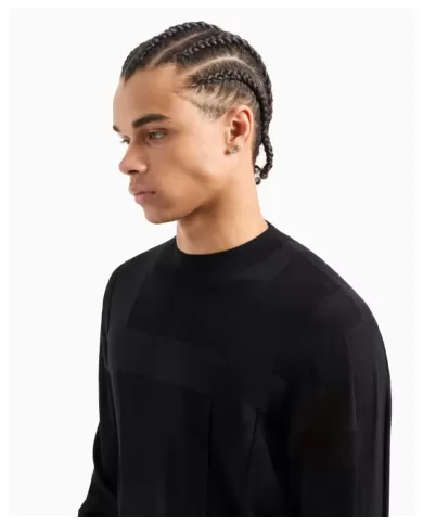 Maglia uomo girocollo nera XM000103 AF10454 | ARMANI EXCHANGE Maglia uomo girocollo nera XM000103 AF10454 | ARMANI EXCHANGE