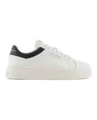 Sneakers uomo off-white/black logata XUX236 XV906| ARMANI EXCHANGE